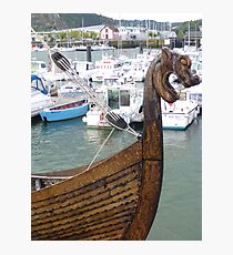 Viking Ship, Cherbourg Fotodruck