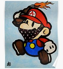 Anarchist Mario Poster