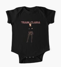 "Team Clara" Clara Oswald T-Shirt One Piece - Short Sleeve