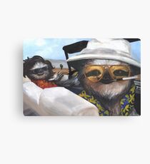 Fear and Loathing in Sloth Vegas Canvas Print