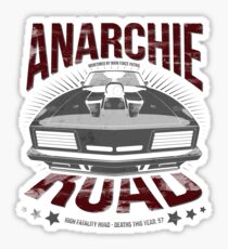 MAD MAX inpired Anarchie Road with Interceptor Design Sticker