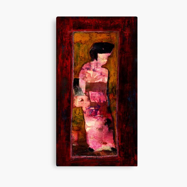Geisha Canvas Print