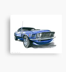 70 Boss Canvas Print
