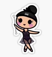 "Hana" Mini-Twirler Sticker