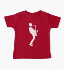 jazz t-shirt on dark Baby Tee