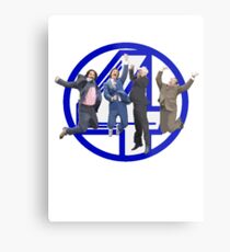 Anchorman - Channel 4 Metal Print