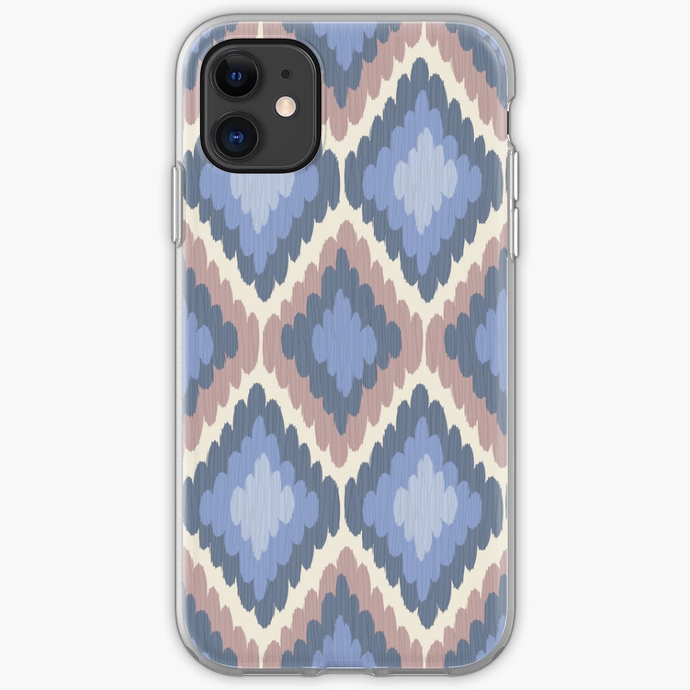 Elegant Ikat Pattern iPhone Case & Cover