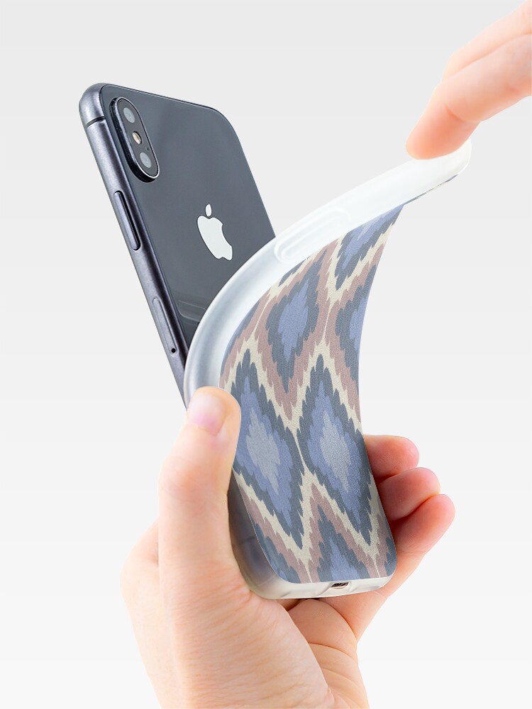 Alternate view of Elegant Ikat Pattern iPhone Case & Cover