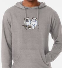 Sudadera con capucha ligera Par de muñecas | Gatos Ragdoll