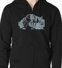 Sudadera con capucha y cremallera Full Metal Alchemist Alphonse
