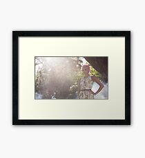 Angel of Light Photograph Framed Print