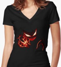 Haunter Women's Fitted V-Neck T-Shirt