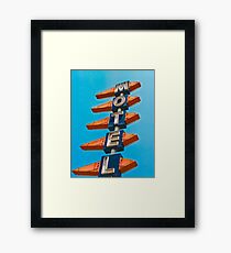 Motel Framed Print