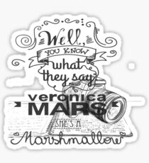 Veronica Mars- Marshmellow Sticker