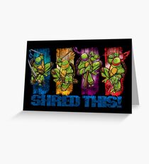 Shred This! Greeting Card