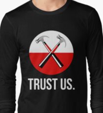 Pink floyd TRUST US Long Sleeve T-Shirt