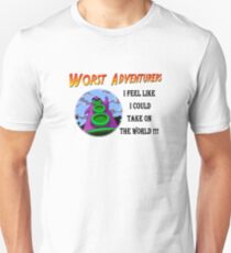 WORST ADVENTURERS - Purple Tentacle WORLD Unisex T-Shirt