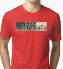 MegaMan Abusing His Power Tri-blend T-Shirt