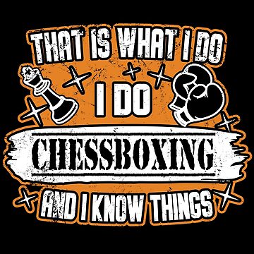 Chess boxing illustration Art Board Print by itisjakob