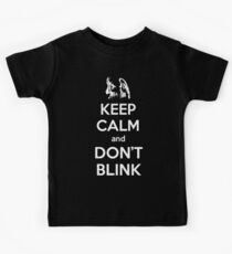 Weeping Angels Keep Calm Kids Tee