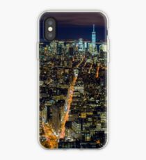 Vinilo o funda para iPhone Downtown Manhattan