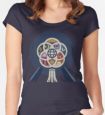 EPCOT Center iPhone and TShirt Women's Fitted Scoop T-Shirt