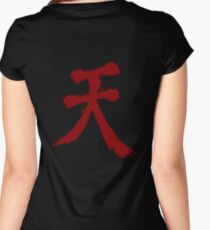 Street Fighter Akuma Women's Fitted Scoop T-Shirt