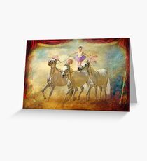 Cheval Danseur Greeting Card