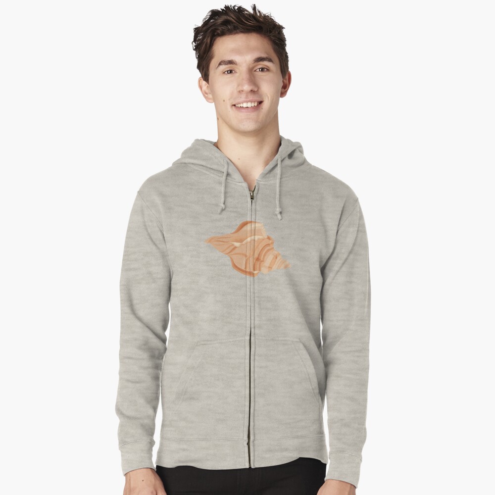 Shells Zipped Hoodie