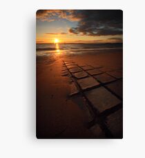 Sunset at Coronet Bay Canvas Print