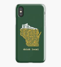Drink Local (WI) iPhone Case/Skin
