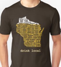Drink Local (WI) Unisex T-Shirt