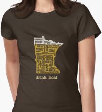 MN Drink Local Women's Fitted T-Shirt