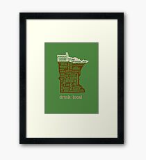 MN Drink Local Framed Print