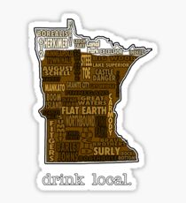 Drink Local (MN) Sticker