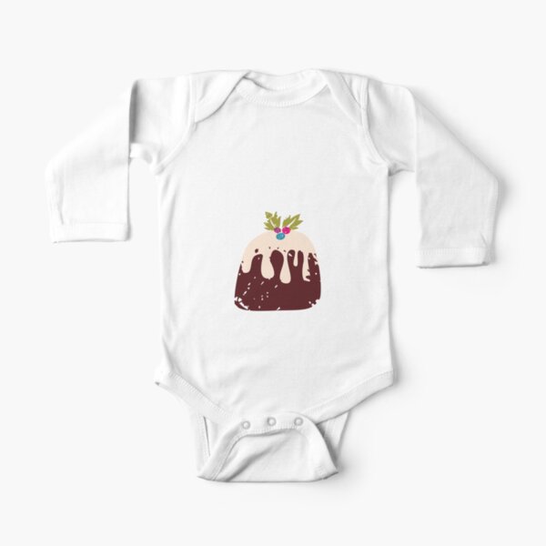 Chocolate Pie Long Sleeve Baby One-Piece