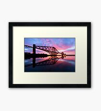 Forth Rail Bridge at Sunrise Framed Print
