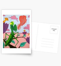 Praying Mantis Postcards