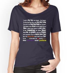 rappers delight lyrics t shirt