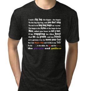 rappers delight lyrics t shirt