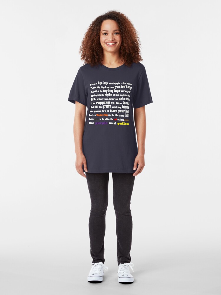 rappers delight lyrics t shirt