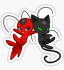 Miraculous Ladybug - Tikki & Plagg Sticker
