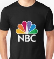 NBC Logo - White Unisex T-Shirt