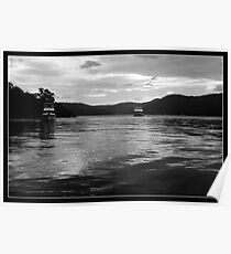 Dark Silver of Ku-ring-gai waters Poster