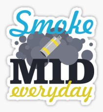 Smoke Mid Everyday Sticker