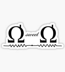 Ohm Sweet Ohm - T Shirt Sticker