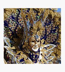 Venetian peacock Photographic Print