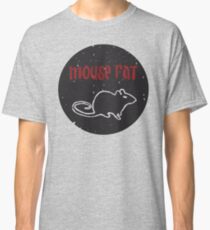 Mouse Rat T-Shirt | Parks and Recreation Leslie Knope Ron Swanson Bert Macklin FBI Parks n Rec Pawnee Indiana TV Show Tshirt Tee uk usa gift Classic T-Shirt