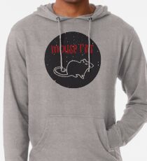 Maus Ratte T-Shirt | Parks und Erholung Leslie Knope Ron Swanson Bert Macklin FBI-Parks n Rec Pawnee Indiana Fernsehshow-T-Shirt T-Stück britisches USA-Geschenk Leichter Hoodie