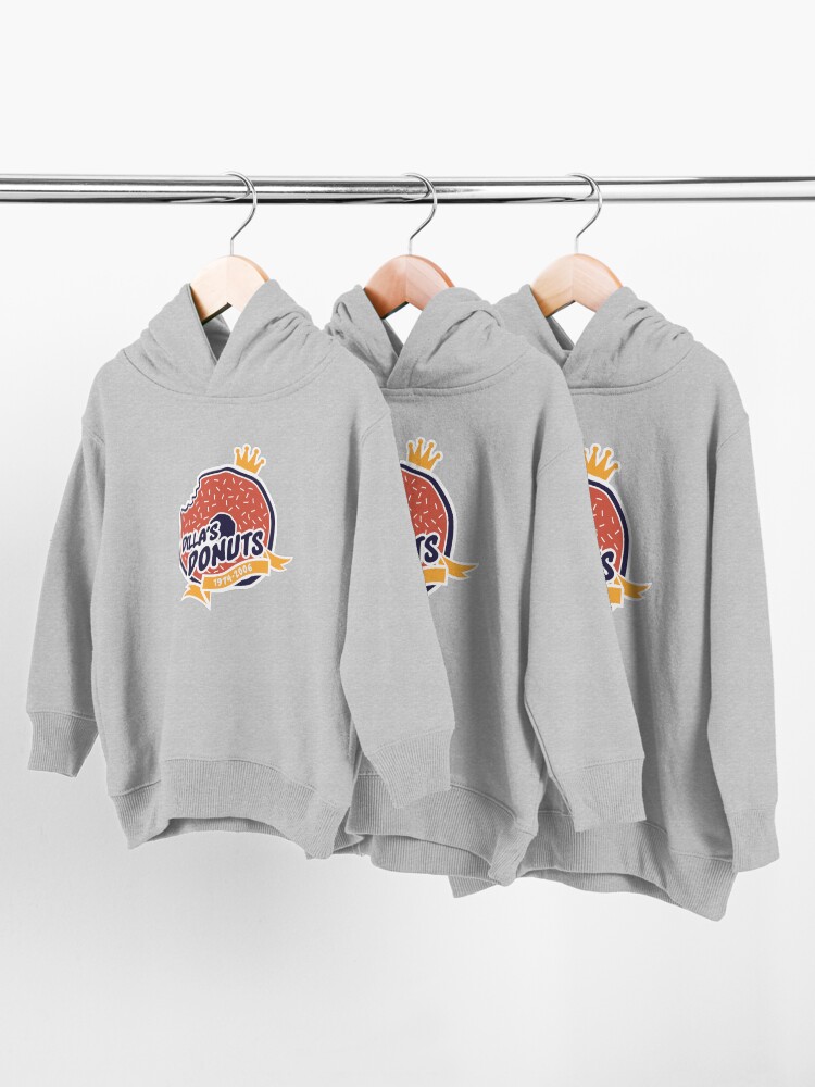 Alternate view of Dilla's Donut Toddler Pullover Hoodie
